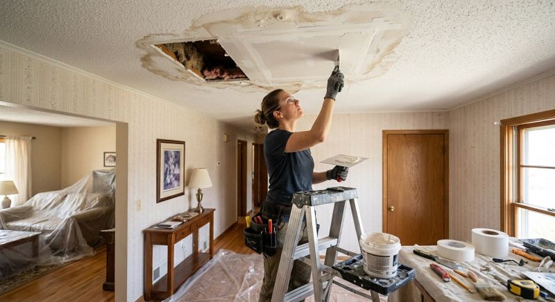 Leaking Ceiling Repair in Conroe, TX