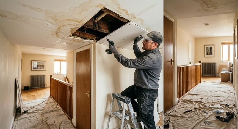 Ceiling Leak Repair Service in Alpharetta, GA